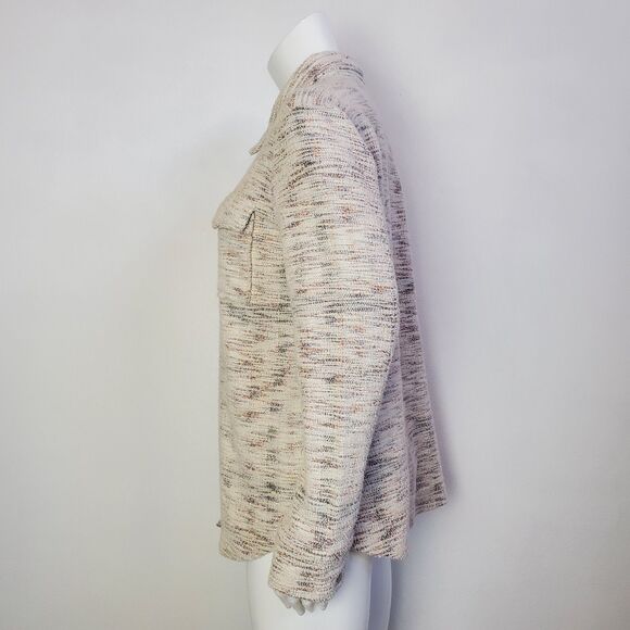 BB Dakota Steve Madden Cream Shacket - Picture 4 of 10